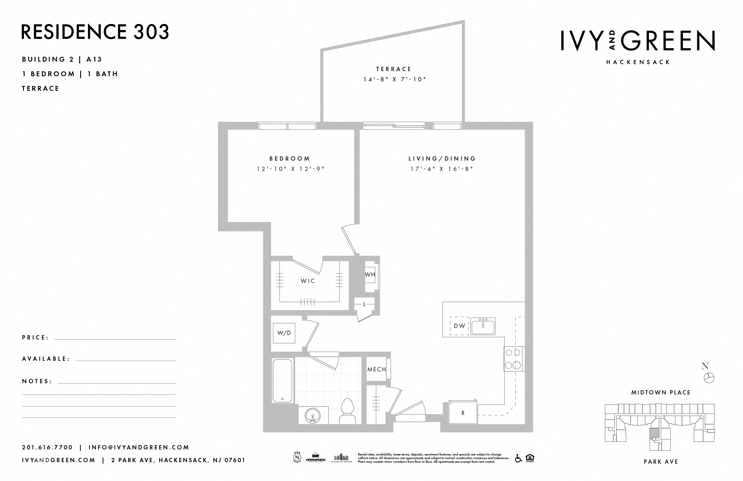 1 Park Avenue Studio-2 Beds Apartment for Rent - Photo Gallery 44